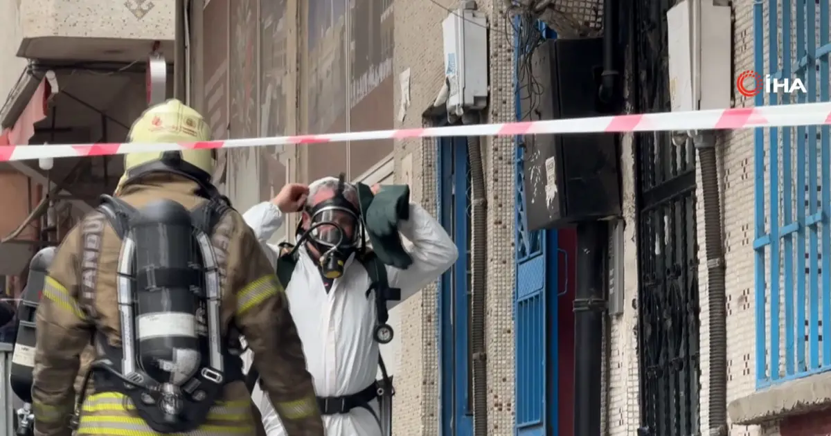 Yangın tüpü dolumu yapılan iş yerinde zehirlenme