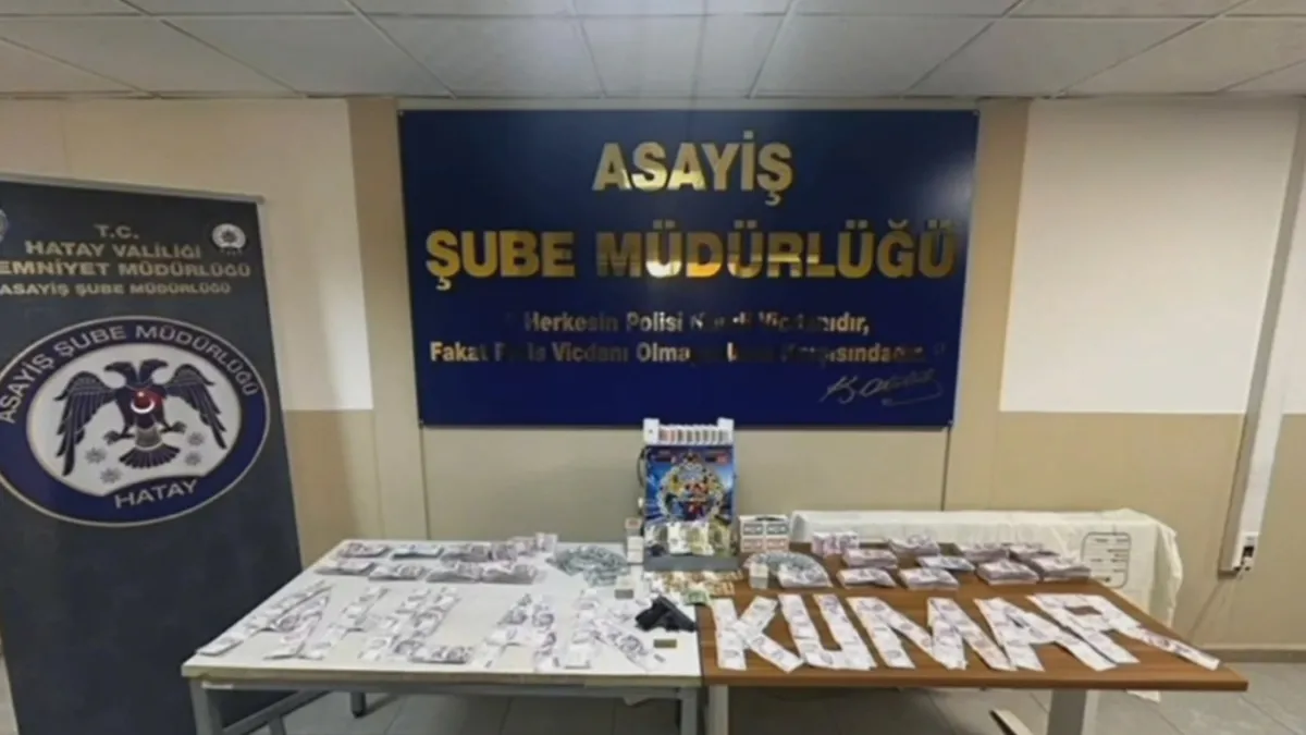 Hatay’da kumar operasyonu! 42 kişiye 487 bin 368 lira ceza