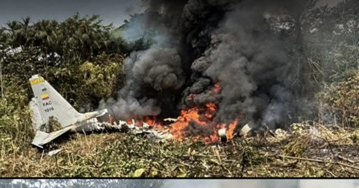 Askeri uçak düştü 69 kişi hayatını kaybetti. Kolombiya’da 3 günlük ulusal yas ilan edildi