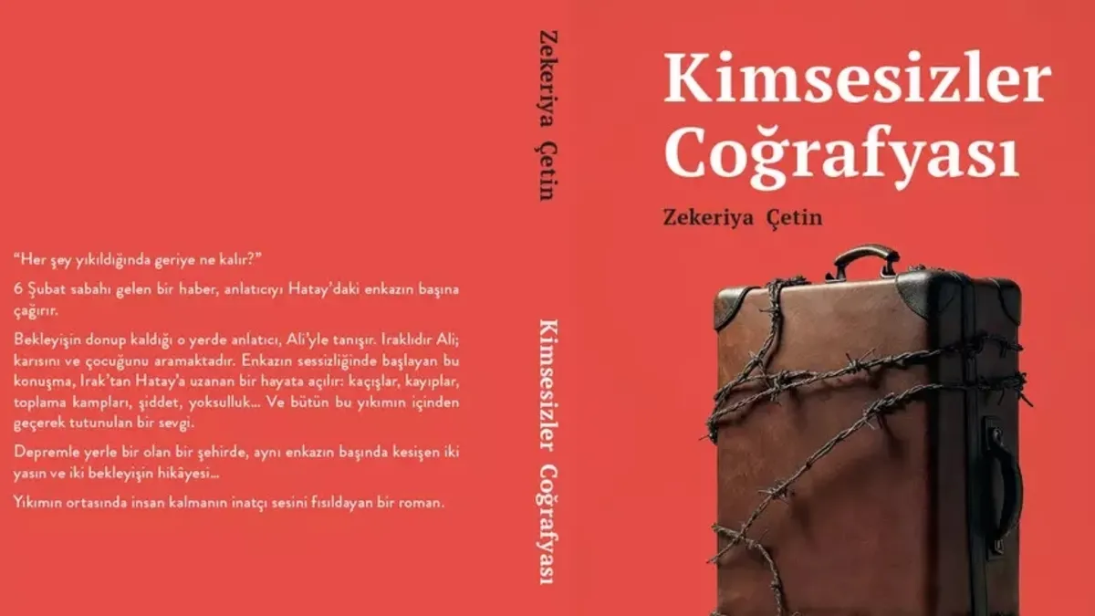 Zekeriya Çetin’in yazdığı ‘Kimsesizler Coğrafyası’ okurlarla buluştu