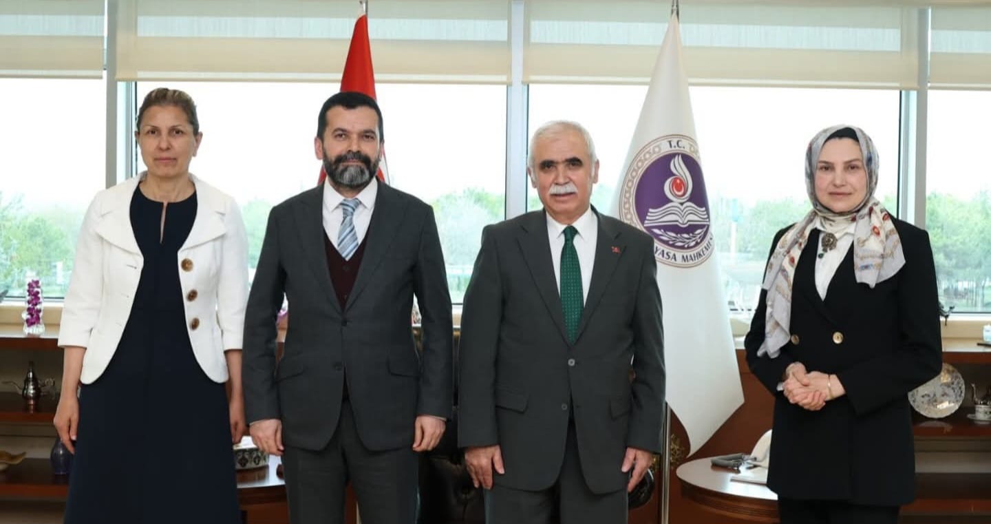 ​ANAYASA MAHKEMESİ BAŞKANI ÖZKAYA’YA ÜST DÜZEY ZİYARET