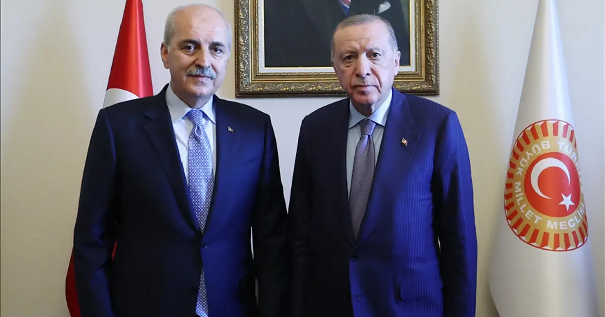 Meclis’te önemli zirve: Erdoğan, Kurtulmuş ile görüşüyor