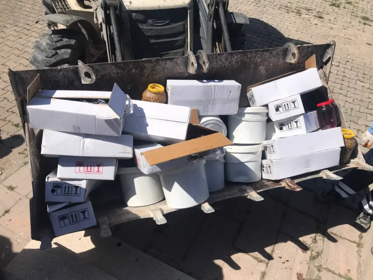 Aksaray’da kaçak gıda operasyonu