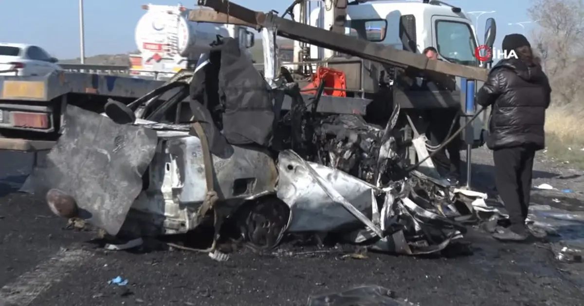 Ankara Kuzey Çevre Yolu’nda kaza: 5 kişi can verdi
