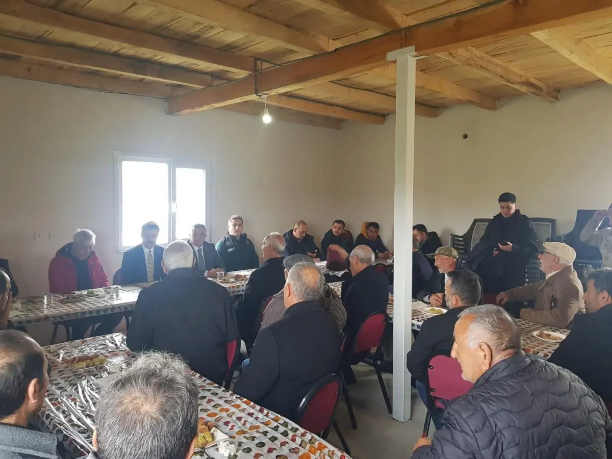 Aşağı Çıyrıklı Köyü’nde “yeniden Yerleşim Ve Kamulaştırma” Toplantısı gerçekleştirildi