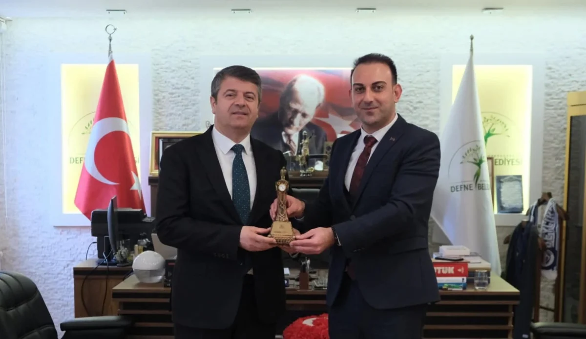Defne ve Adıyaman Belediyeleri arasında dayanışma görüşmesi