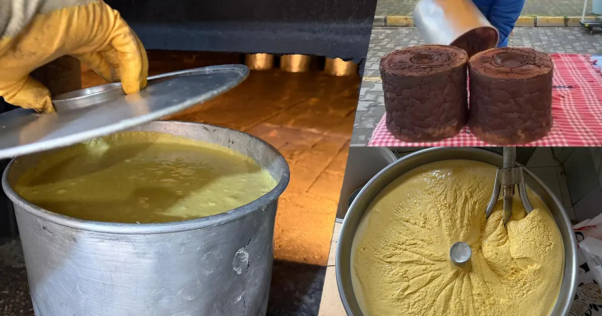 Araklı’dan başlayarak Trabzon geneline yayıldı. Bu mısır ekmeği teneke kovada pişiyor