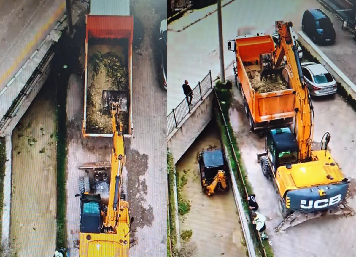 Beypazarı’nda yaz öncesi kanal temizliği çalışmaları hız kazandı