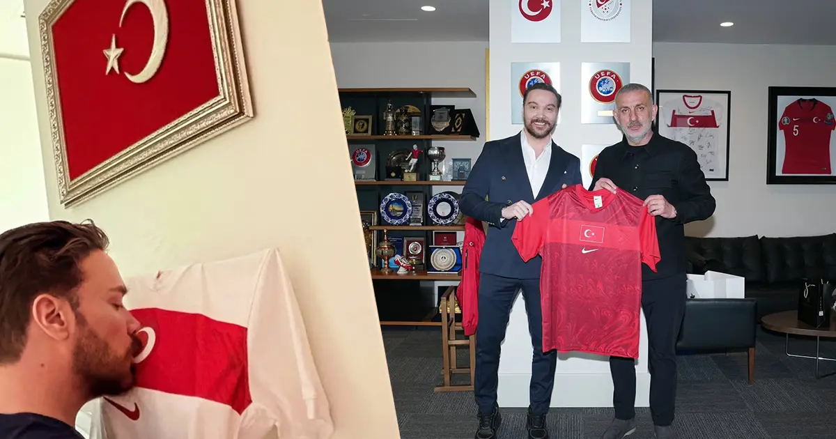 Sinan Akçıl ile TFF Başkanı İbrahim Ethem Hacıosmanoğlu buluştu