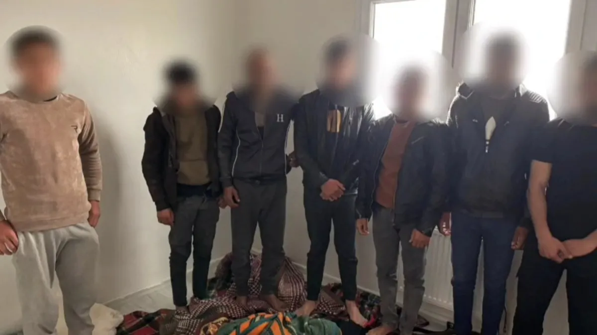Suriye uyruklu 7 düzensiz göçmen yakalandı