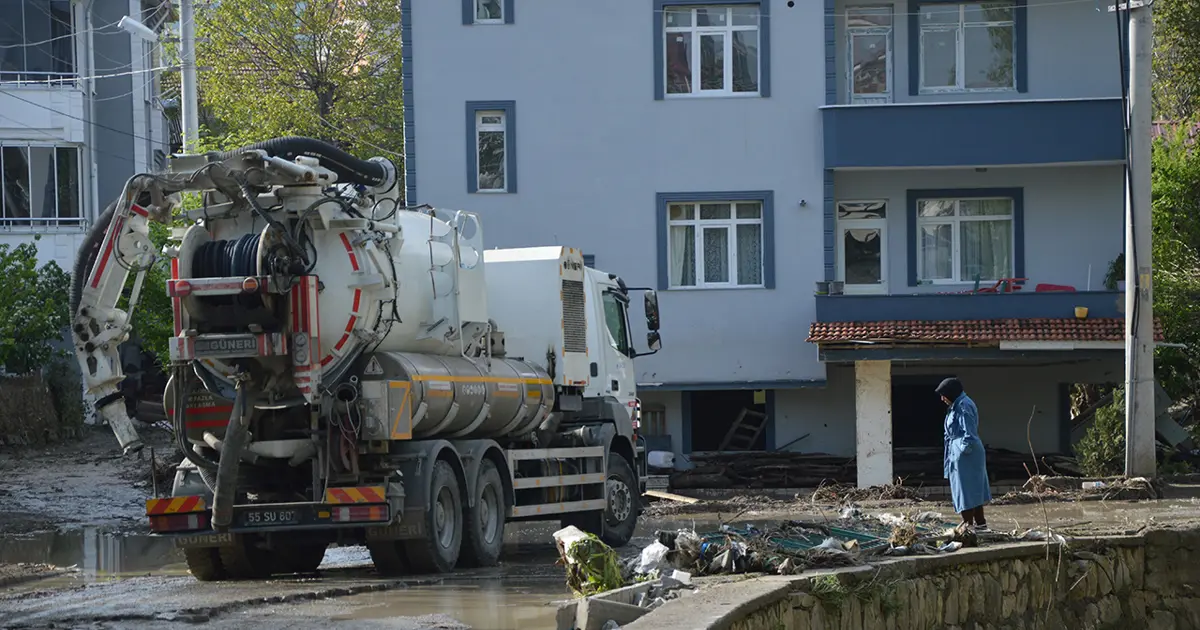 Samsun’daki sel felaketinden etkilenenler için 50 milyon lira acil yardım ödeneği
