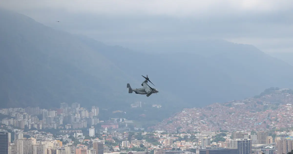 ABD ordusu, Venezuela’nın başkenti üzerinde tatbikat yaptı