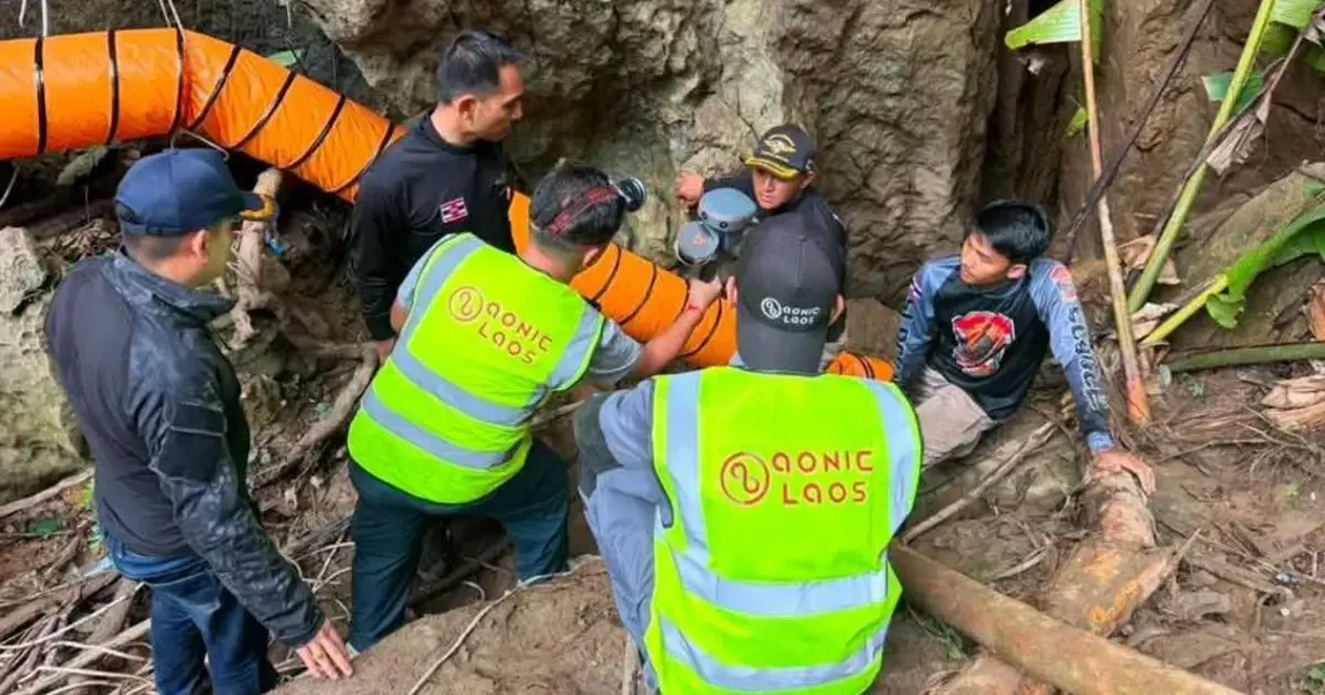 Laos’ta köylüler mağaraya girdi, 1 haftadır kurtarılmayı bekliyorlar
