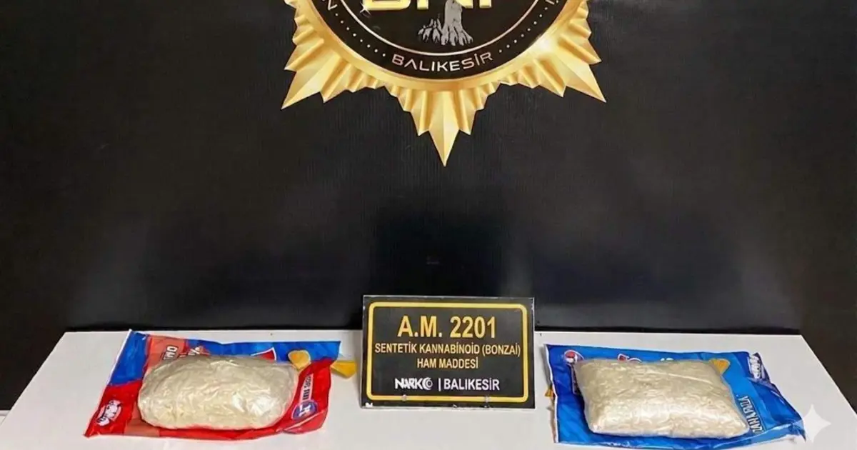 Cips paketleri içinde uyuşturucu ele geçirildi