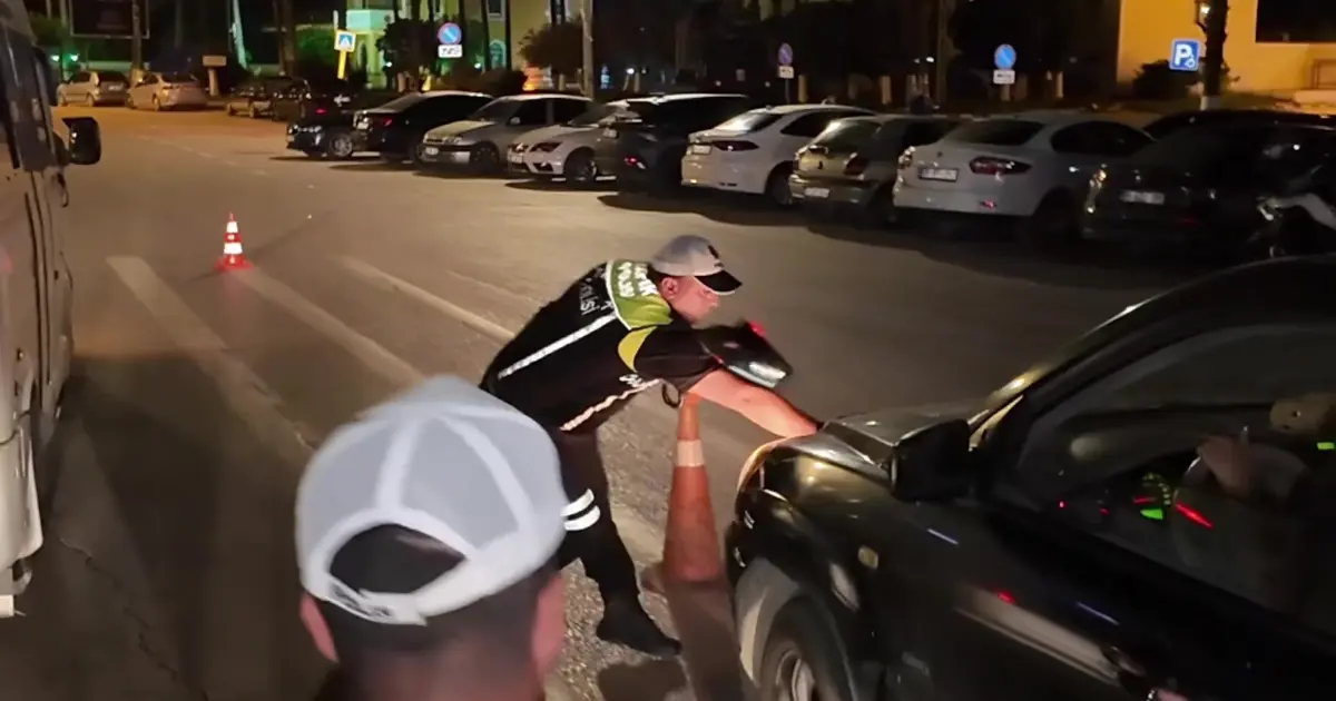 “Anksiyetem tuttu” dedi, polise çarpıp kaçtı