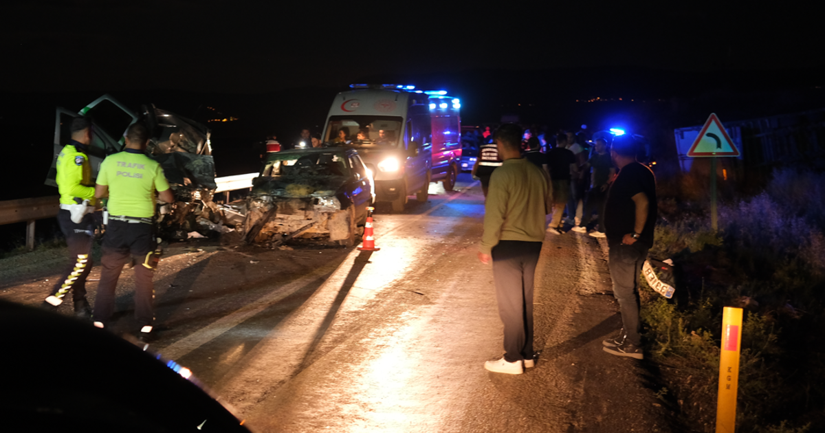 Mersin’de zincirleme kaza. 1 ölü, 5 yaralı