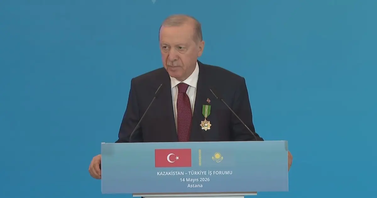 Cumhurbaşkanı Erdoğan Kazakistan’da. “Orta Koridor’un ihyası için çalışıyoruz”