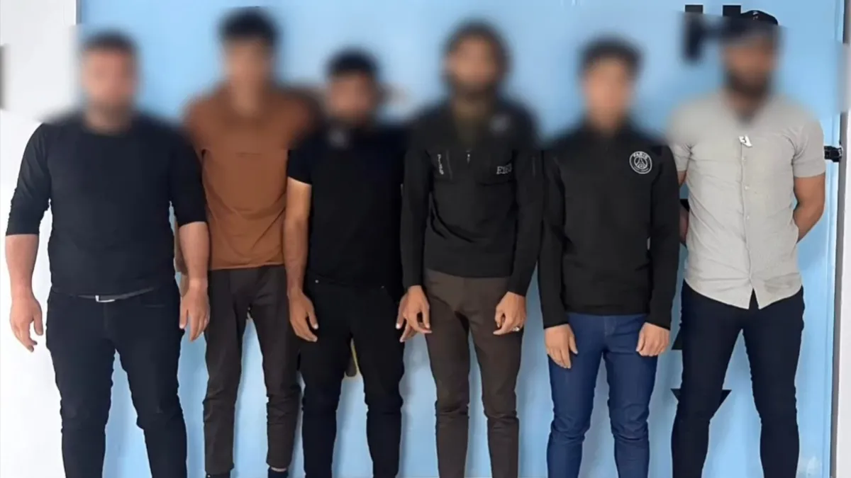 Hatay’da 5 düzensiz göçmen yakalandı
