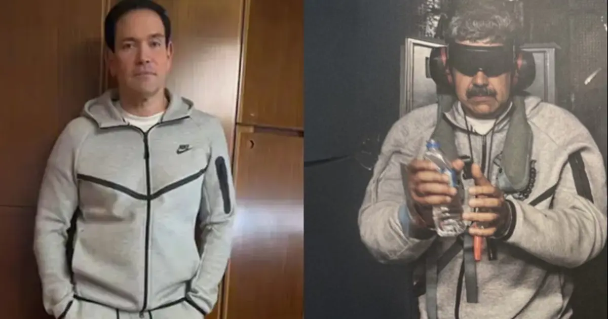 Rubio’dan Maduro eşofmanı açıklaması. “Asıl o benden kopya çekti”