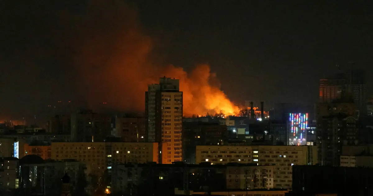 Rusya’dan Kiev’e yoğun hava saldırısı
