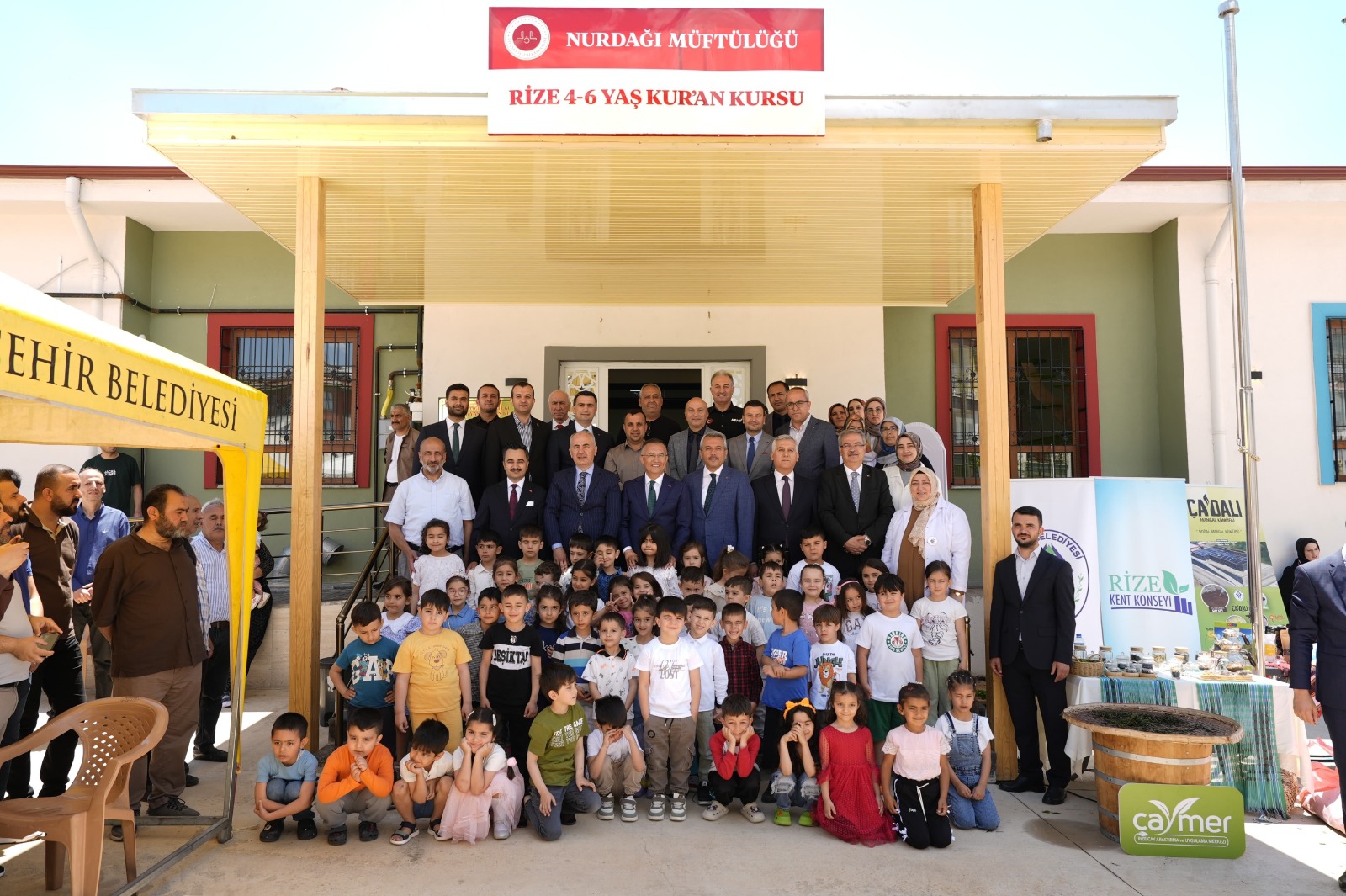 Çay Üreticilerinin Paylaştığı Çaylar Gaziantep’te Eğitim Yuvası Oldu