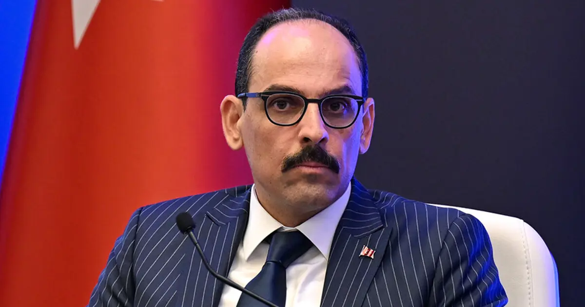 MİT Başkanı Kalın, Hamas heyeti ile görüştü